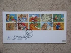 1994 GREETINGS UNADDRESSED STUART FIRST DAY COVER, BEARSDEN H/S
