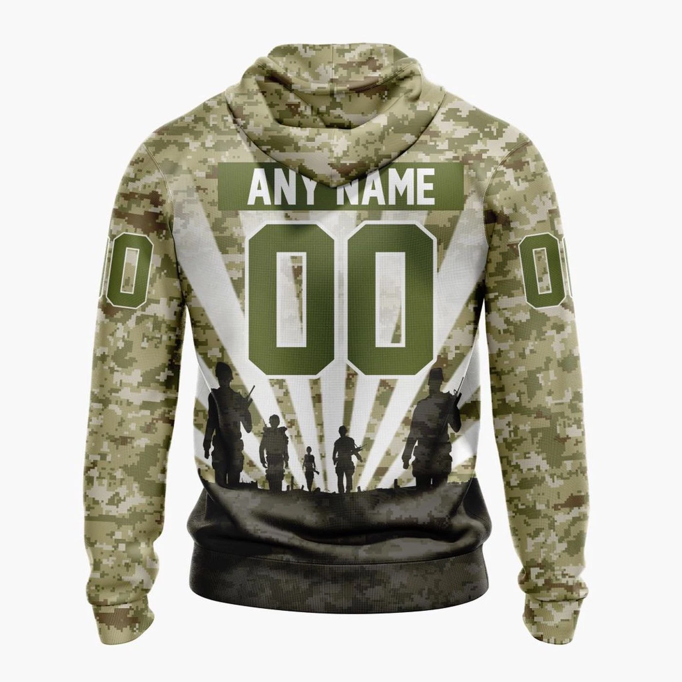 Personalize Kalamazoo Wings Hoodie