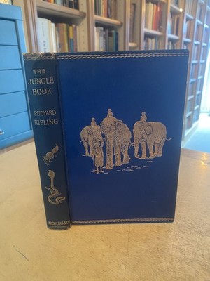 Rudyard Kipling: The Jungle Book 1894 Good Children's Fiction Classic Fables HB