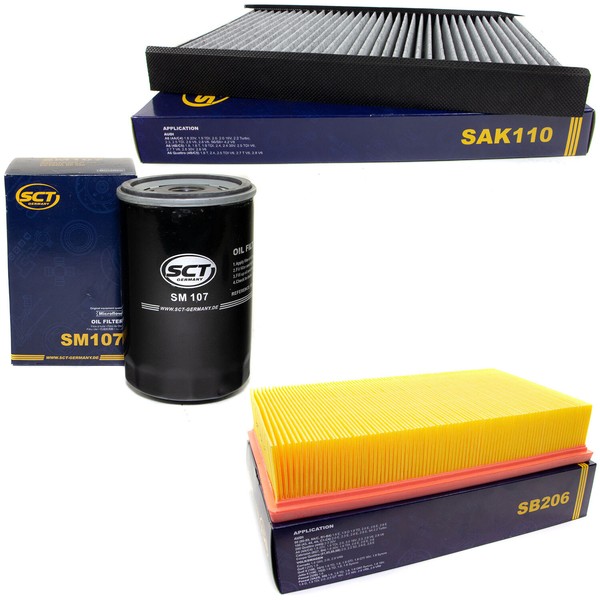 Inspektionspaket Filterset SCT FüR Audi 100 Avant A6 Avant 2.0 2.3 100 115 133PS-image