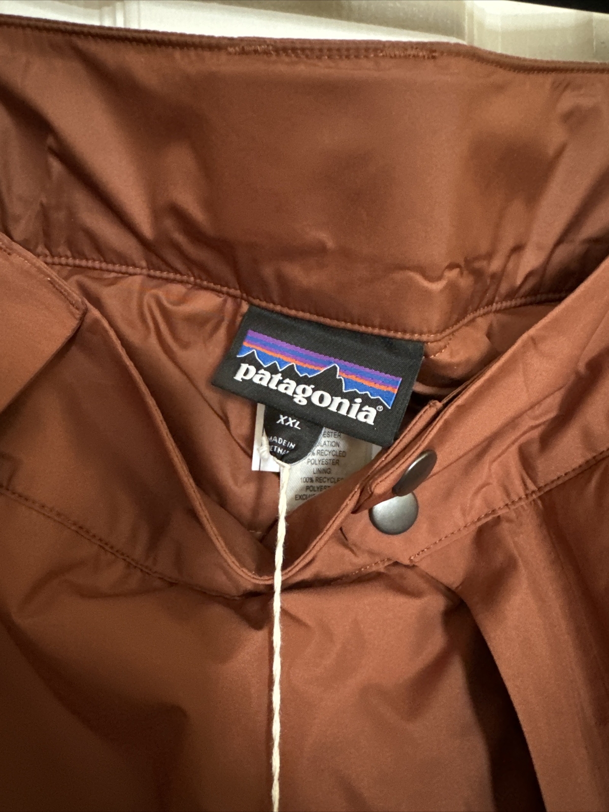 Patagonia $249 Men XXL Powder Town Snow & Alpine Pants Regular Length Sisu Brown thumbnail 5