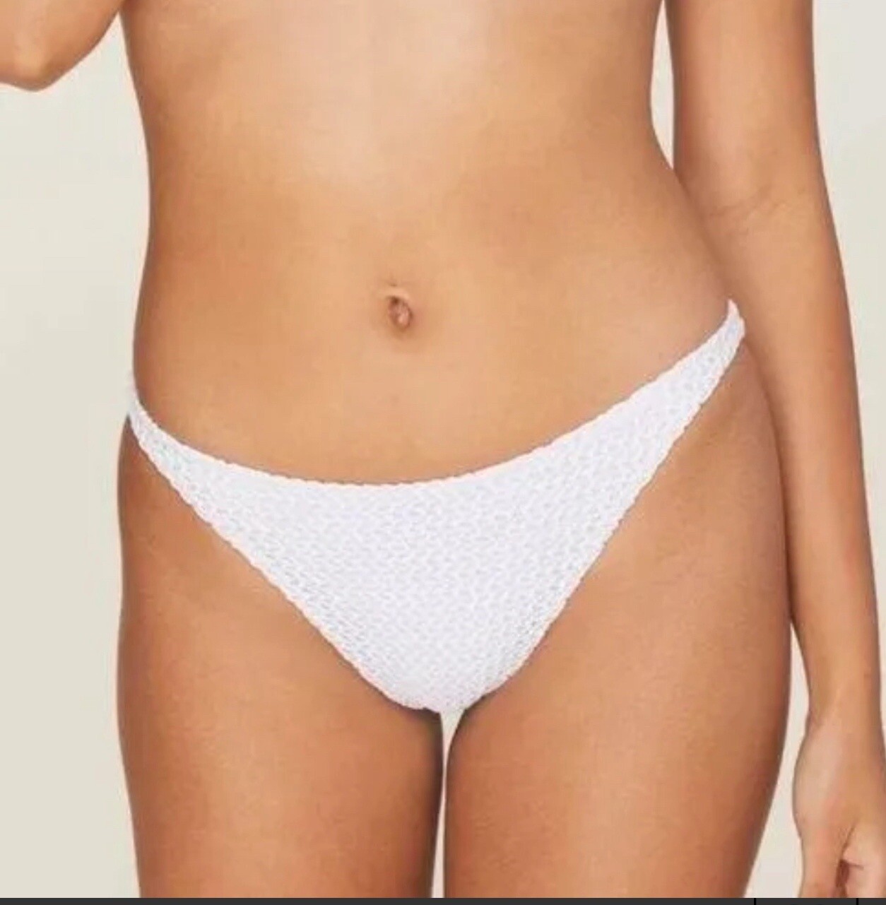 Andie X Demi Moore The Tropez Bottom Women Sz Large Crochet Sculpting Comfort