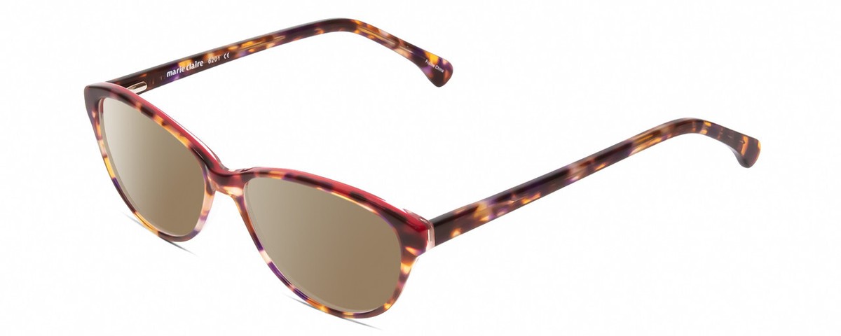 Cat Eye Sunglasses with Tortoiseshell Acrylic Frame, Non-Polarized Lenses, Soft Floral Tortoise Spring Hinges Acetate Cat-Eye Tinted  main image 4