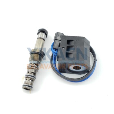 For Doosan Daewoo 55 150 215 225 300-5/7/9 Pilot Safety Lock Solenoid Valve