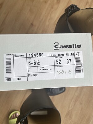 Cavallo Reitstiefel Linus Jump Edit. Bling schwarz 39 Neuwertig