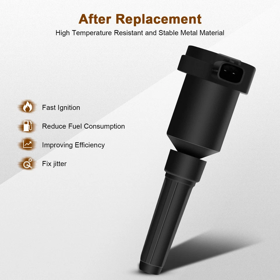 Kit de bobinas de encendido y bujías de iridio para Jaguar XJS 1995-1996 UF384 Foto 4 de 4