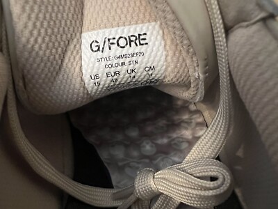 G/FORE Perforated Leather Disrupter Golf Shoes US 15 