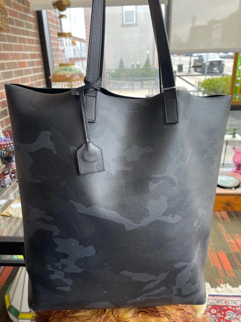 RARE Saint Laurent Black Camo Tote