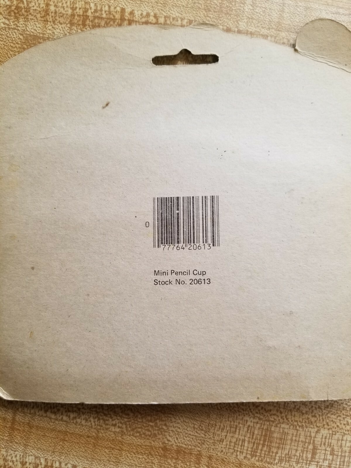 Vintage Mickey Mouse Miniatures Pencil Cup, New in Package 