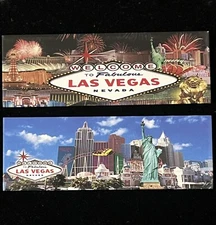 Las Vegas Fridge Magnet America Souvenir Gift Refrigerator Sticker, 2 Unit, New