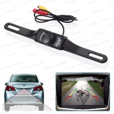 Car Rear View Backup Parking Reverse Camera HD Vision 1080P Waterproof 7 LED