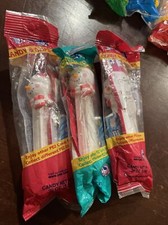 Pez Candy & Dispenser Lot Snowman