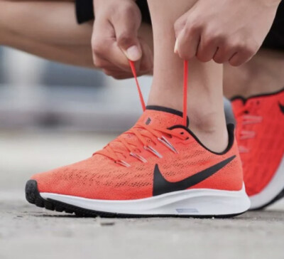 NIKE AIR ZOOM PEGASUS 36 Running Trainers UK EUR 42 Crimson - Main Image