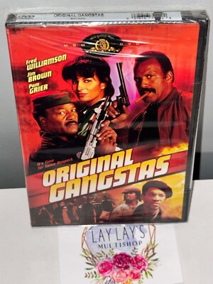 Original Gangstas DVD Jim Brown, Pam Grier, Fred Williamson BRAND NEW *10*