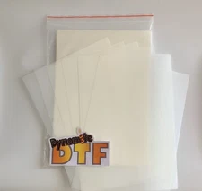 A4 / 8.5 X 11 Sheet - Pet Film Dtf - A4 Size.       USA Seller