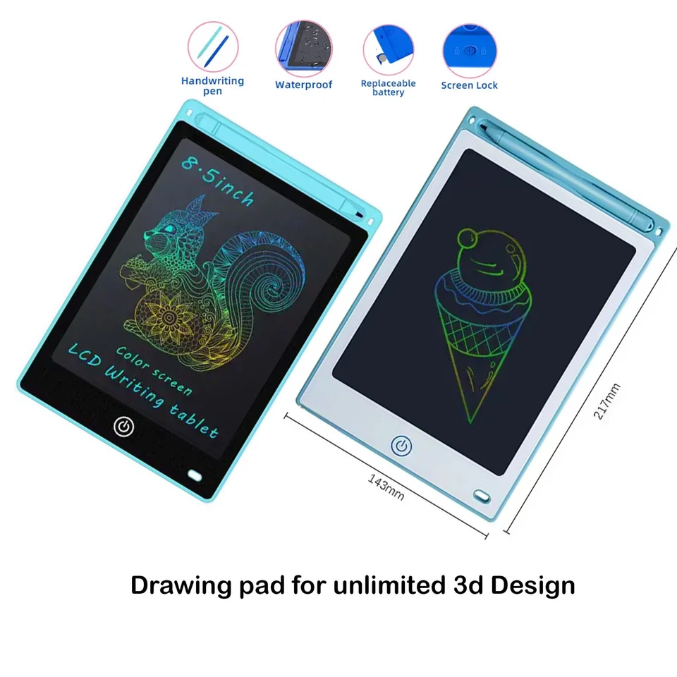 Juego de dibujo bolígrafo de impresión 3D para niños - 20 colores 100 mtr filamento - ServMedia Foto 3 de 4