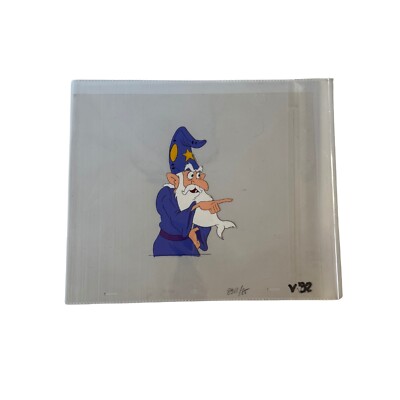 Hanna-Barbera Don Coyote Animation Cel V32 Evil Wizard 12''x10.5'' Production Art