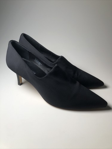 Donald Pliner Falen Black Nylon Stretch 