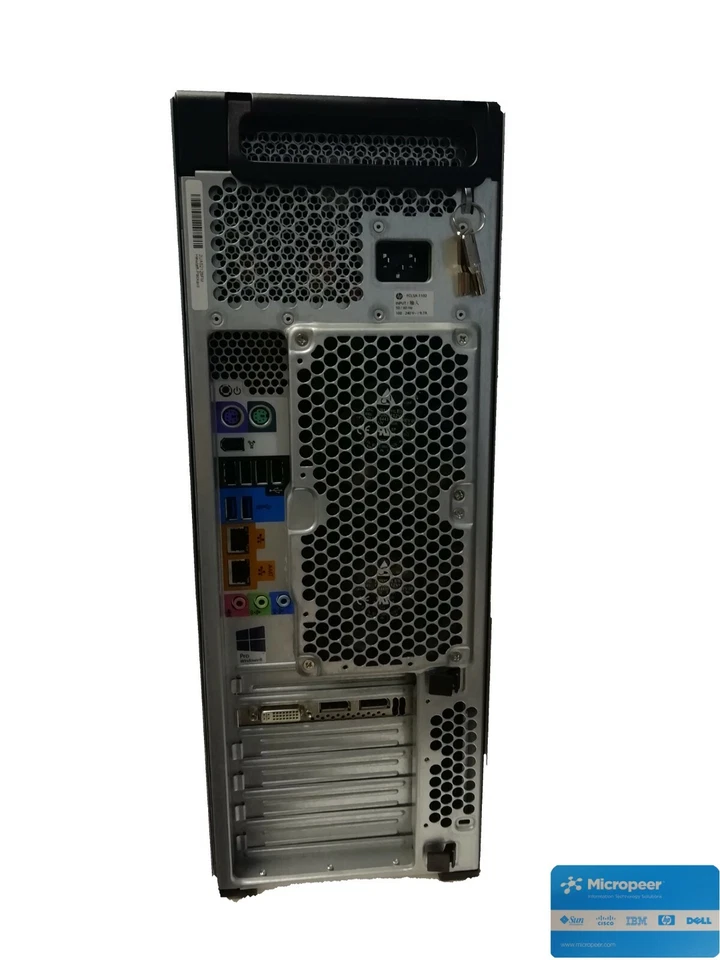 HP Z620 Workstation 2x E5-2680 64GB 256GB SSD | 1TB HDD WIN 10P |2GB QUADRO 4000 - Image 3 of 3
