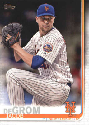 2019 Topps #200 Jacob deGrom New York Mets Baseball Card NM-MT ID:31830