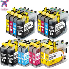 Ink Cartridge LC223XL For Use in Brother DCP-J4120DW DCP-J562DW MFC-J4420DW LOT
