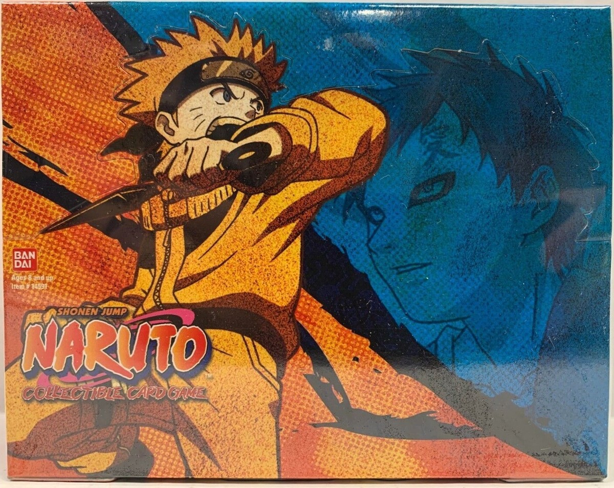 2006 BANDAI NARUTO CURSE OF THE SAND BOOSTER BOX (24 PACKS) NEW