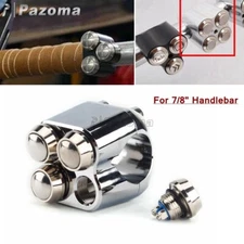 Motorcycle 4 Button Handlebar Turn Signa Control Momentary Switch For 7/8" Bars