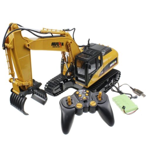 Super Powerful Functional DIE-CAST Remote Control Excavator timber Grabber TOYS - Picture 4 of 12