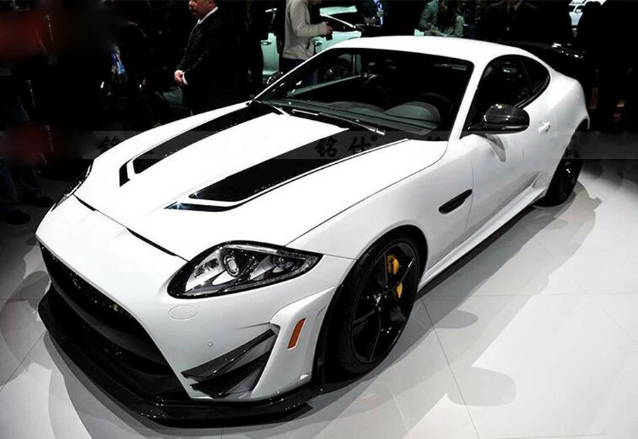 2Pcs Car Hood Bonnet Decor Decal Racing Sports Stripe Sticker Vinyl Wrap 85cm - Изображение 4 из 4