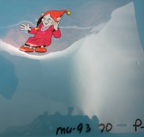 RARE 1980s PRODUCTION ANIMATION CELL DRAWING HE-MAN MOTU WOKRAPANWOOKI PRANKSTER - Picture 2 of 3