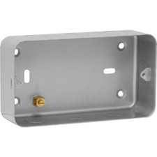 CED GRID METAL BACK BOX 3 GANG & 4 GANG SURFACE MOUNT - COMMERCIAL - INDUSTRIAL