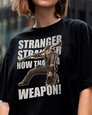 Resident Evil 4 Leon RPG Retro Unisex Gaming Tee RE4 Remake Gamer Shirt Geek