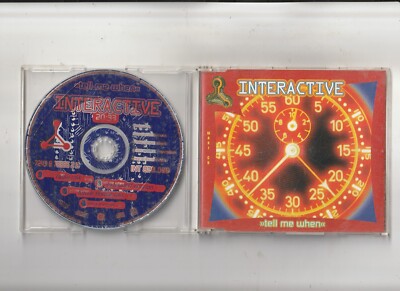 Interactive  - Tell Me When   - CD Single 1995