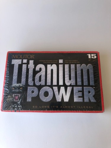 Molitor Titanium Power Golf Balls 15 count " So Long It's Almost Illegal " New - Picture 3 of 6