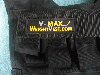Vmax Weighted Vest 50 LB V MAX Short