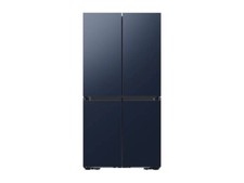 SAMSUNG Bespoke 4-Door Flex Refrigerator Blue Glass, Works Great!