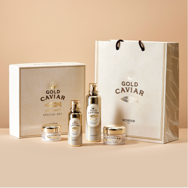 Skinfood Gold Caviar Collagen Plus Specal Set Moisturizing