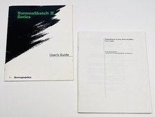 SummaGraphics SummaSketch II 2 Series Drivers/Utilities  USER'S GUIDE Only