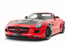 Cars studio front hawk hamann roadster mercedes Desk Mat Stitched