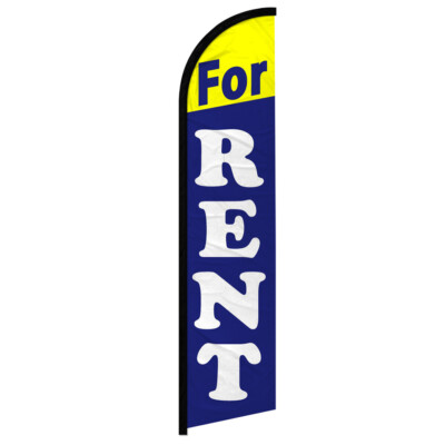 Real Estate Full Curve Windless Swooper Flag Property Management 