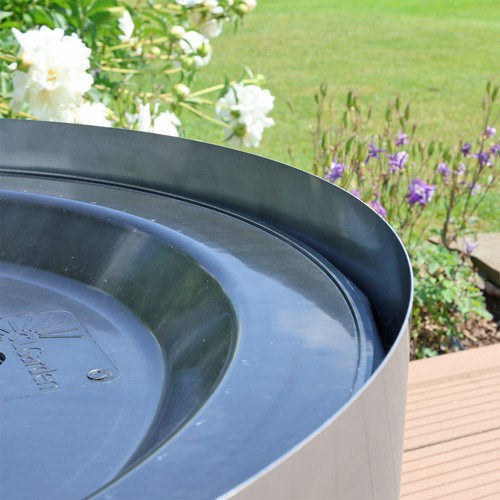 CLGarden Springbrunnen Becken Set 30 Liter Ø46cm mit Umrandung Balkon Terrasse - Bild 5 von 7