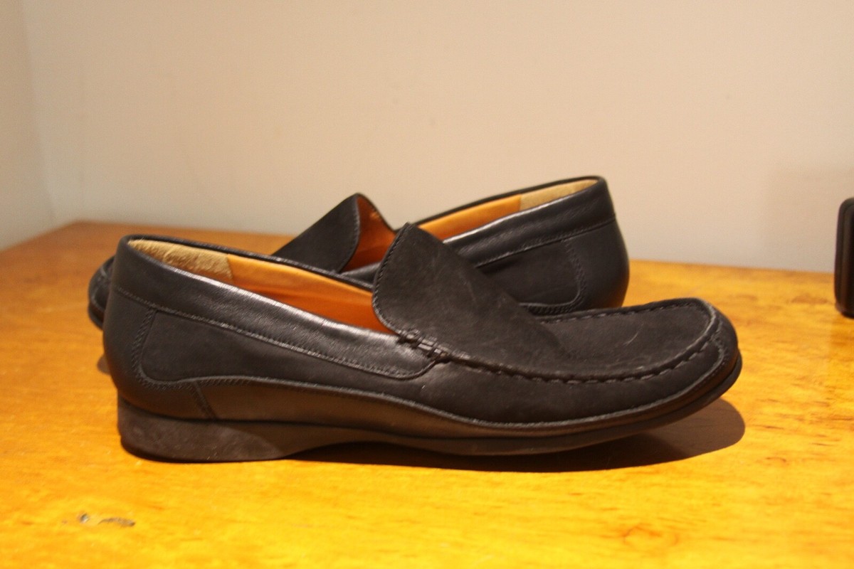 Mephisto Baduard Mens Black Cool Air Nubuck Leather Slip On Loafers Size 10 Mephisto Men main image 3
