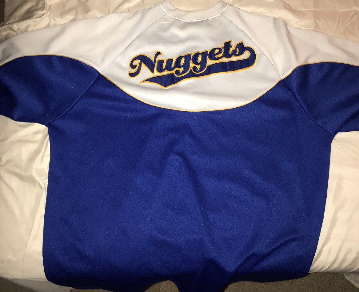 Vintage Denver Nuggets NBA Majestic Hardwood Classic Jersey