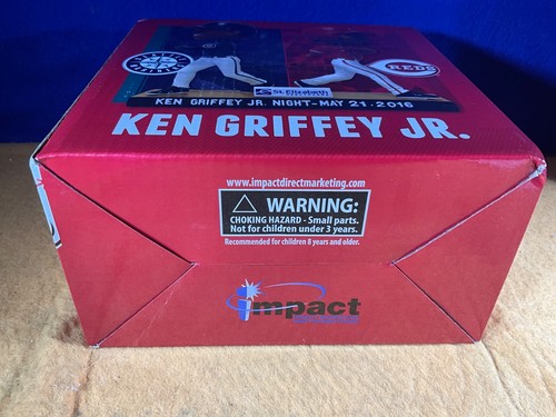 U11-97 KEN GRIFFEY JR. BOBBLEHEAD - CINCINNATI REDS - MLB - 2016 - 5” TALL - Picture 13 of 13