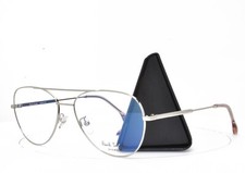 Paul Smith Eyeglasses Silver Chrome Frame Avi...