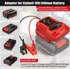 11AWG 30A Jumper Starter Jump Charger for Einhell 18v Battery Jump Cables Car