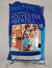 The Original Poly-Fil Premium Polyester Fiber Fill Soft Pillow Stuffing 12 oz