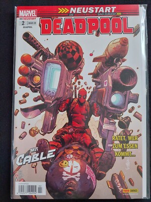 Marvel Comic Sammlung Deadpool Nr.2 März 2019