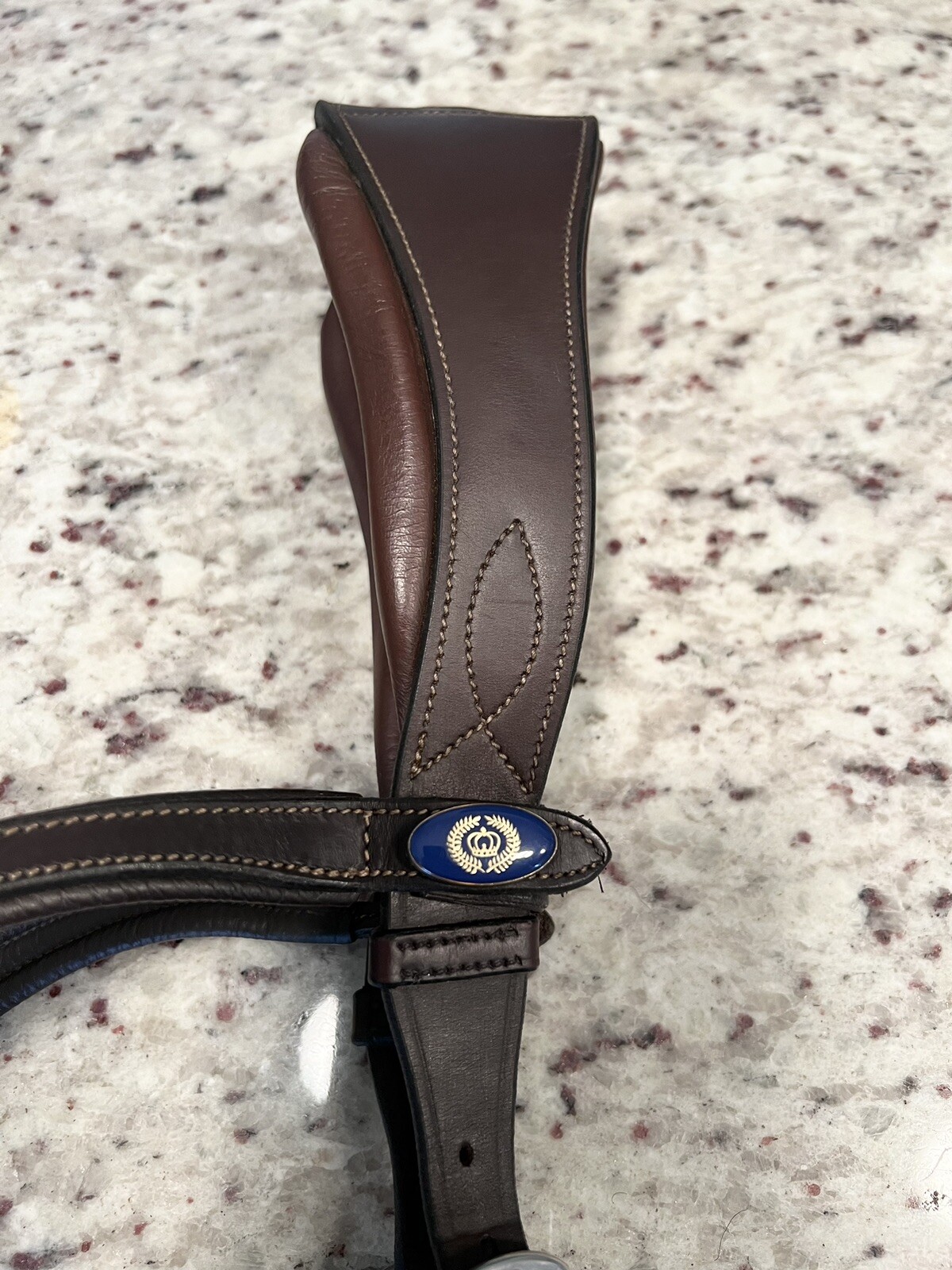 PS of Sweden Nirak Bridle Size 3 Full/Horse Brown w/ Removable Throat