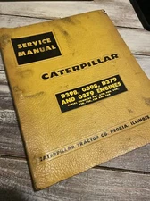 CAT CATERPILLAR D379 D398 D399 IND MARINE ENGINE SERVICE SHOP REPAIR MANUAL BOOK